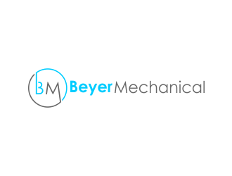 Beyer Mechanical logo design by ROSHTEIN