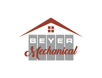 Beyer Mechanical logo design by qqdesigns