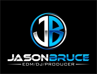 Jason Bruce or DJ Jason Bruce logo design by xteel
