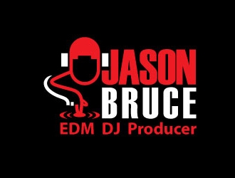 Jason Bruce or DJ Jason Bruce logo design by logoguy