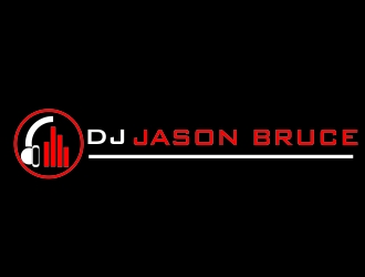 Jason Bruce or DJ Jason Bruce logo design by ElonStark