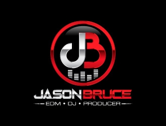 Jason Bruce or DJ Jason Bruce logo design by usef44