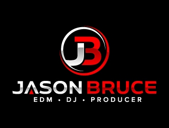 Jason Bruce or DJ Jason Bruce logo design by jaize