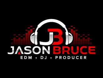Jason Bruce or DJ Jason Bruce logo design by jaize