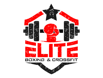 Elite Boxing & Crossfit logo design by Realistis
