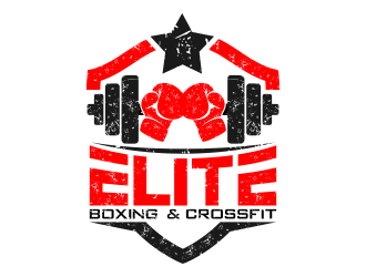 Elite Boxing & Crossfit logo design by Realistis