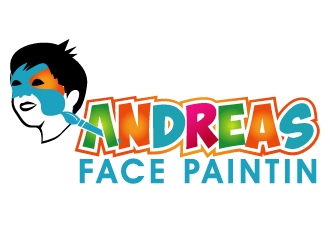 Andreas Face Painting  logo design by PMG