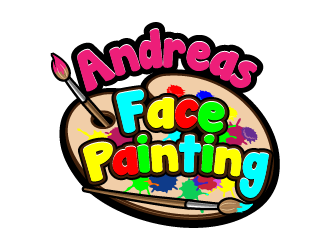 Andreas Face Painting  logo design by reight