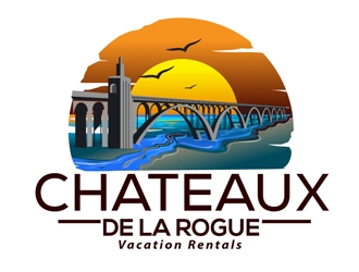 Chateaux de la Rogue logo design by DreamLogoDesign
