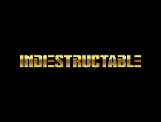 INDIESTRUCTABLE logo design by denfransko