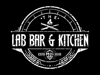 The Lab Bar and Kitchen logo design by ARALE