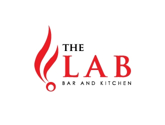 The Lab Bar and Kitchen logo design by Marianne