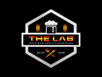 The Lab Bar and Kitchen logo design by hidro