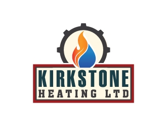 Kirkstone Heating Ltd. logo design by Boomstudioz