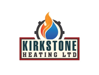 Kirkstone Heating Ltd. logo design by Boomstudioz