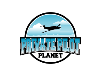 Private Pilot Planet logo design by Kruger