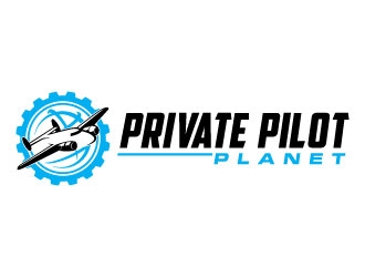 Private Pilot Planet logo design by daywalker