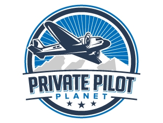 Private Pilot Planet logo design by jaize