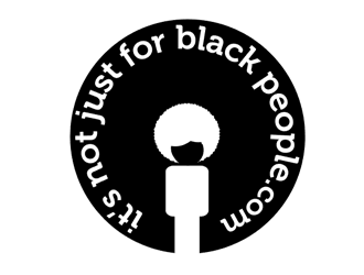 its not just for white people.com logo design by megalogos