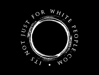 its not just for white people.com logo design by fillintheblack