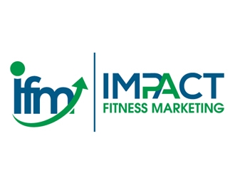 Impact Fitness Marketing logo design by shere