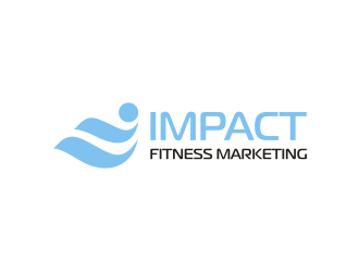 Impact Fitness Marketing logo design by RatuCempaka