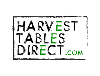 Harvest Tables Direct.com logo design by BrightARTS