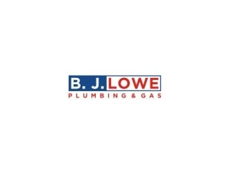 B. J. Lowe Plumbing & Gas logo design by bricton