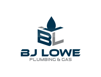 B. J. Lowe Plumbing & Gas logo design by WooW