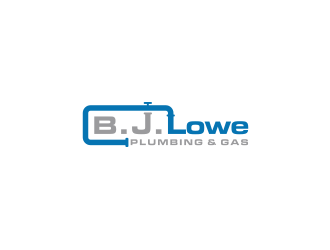 B. J. Lowe Plumbing & Gas logo design by Landung