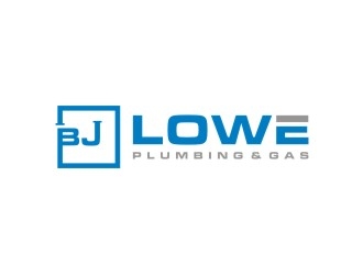 B. J. Lowe Plumbing & Gas logo design by Franky.