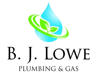 B. J. Lowe Plumbing & Gas logo design by jetzu