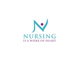 Nursing Is A Work Of Heart logo design by bricton
