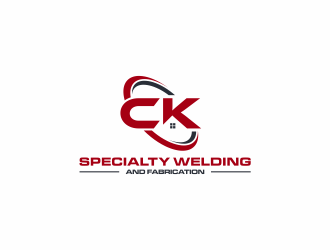 CK Specialty Welding and Fabrication logo design by ammad