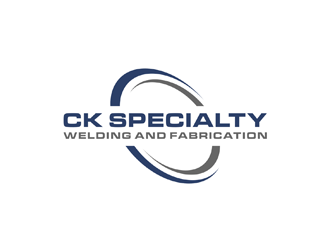 CK Specialty Welding and Fabrication logo design by johana