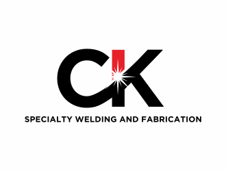 CK Specialty Welding and Fabrication logo design by hidro