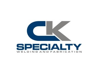 CK Specialty Welding and Fabrication logo design by agil