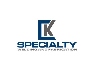 CK Specialty Welding and Fabrication logo design by agil