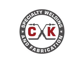 CK Specialty Welding and Fabrication logo design by pakNton