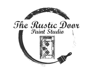 The Rustic Door Paint Studio logo design by czars