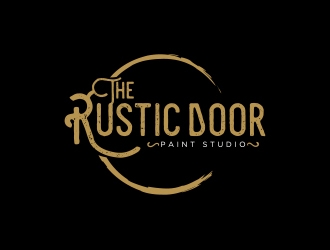 The Rustic Door Paint Studio logo design by Kejs01
