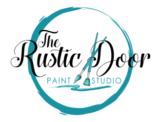 The Rustic Door Paint Studio logo design by kopipanas