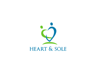 Heart & Sole logo design by Greenlight