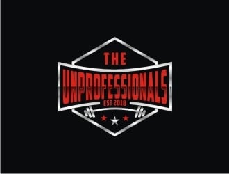 The Unprofessionals  logo design by bricton