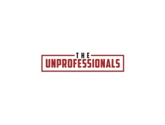 The Unprofessionals  logo design by bricton