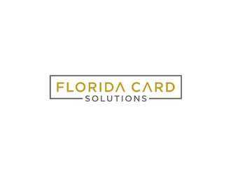 Florida Card Solutions logo design by johana