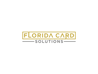 Florida Card Solutions logo design by johana