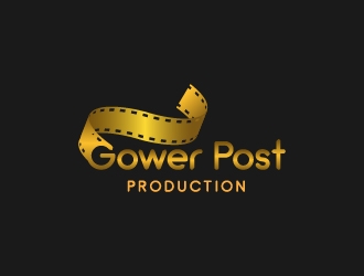 Gower Post Production logo design by kasperdz