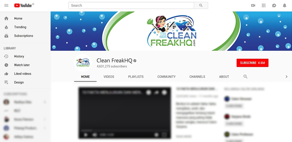 cleanfreakhq.com logo design by eyeglass