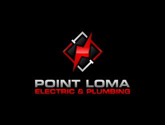 Point Loma Electric and Plumbing logo design by ubai popi